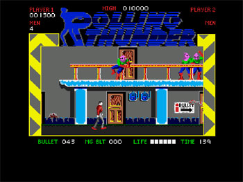 Pantallazo del juego online Rolling Thunder (AMIGA)