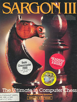 Carátula del juego Sargon III (AMIGA)