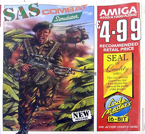 Carátula del juego SAS Combat Simulator (AMIGA)