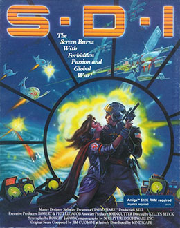 Carátula del juego S.D.I. (Cinemaware) (AMIGA)