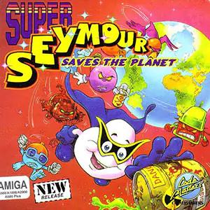 Portada de la descarga de Super Seymour Saves the Planet