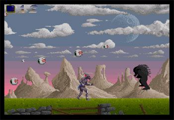 Pantallazo del juego online Shadow of the Beast (AMIGA)