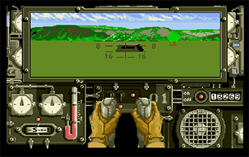 Pantallazo del juego online Sherman M4 (AMIGA)