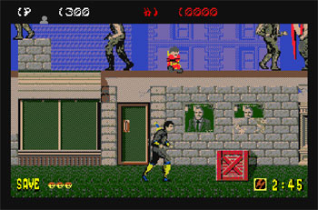 Pantallazo del juego online Shinobi (AMIGA)