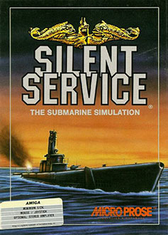 Carátula del juego Silent Service (AMIGA)