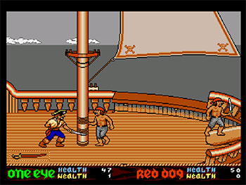 Pantallazo del juego online Skull & Crossbones (AMIGA)