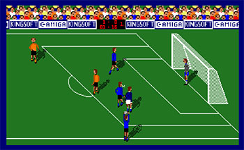 Pantallazo del juego online Soccer King (AMIGA)