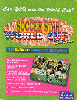 Carátula del juego Soccer Star World Cup Edition (AMIGA)