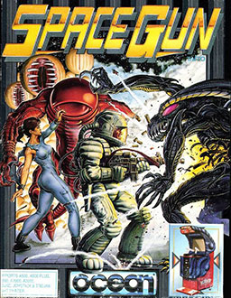 Carátula del juego Space Gun (AMIGA)