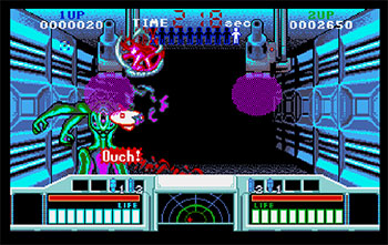 Pantallazo del juego online Space Gun (AMIGA)