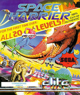 Juego online Space Harrier (AMIGA)