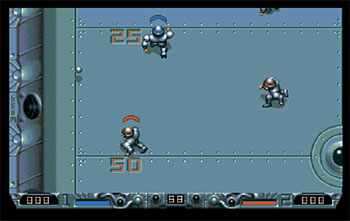 Pantallazo del juego online Speedball 2 Brutal Deluxe (AMIGA)