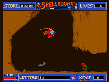 Pantallazo del juego online Spellbound! (AMIGA)