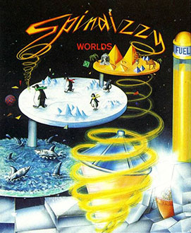 Carátula del juego Spindizzy Worlds (AMIGA)