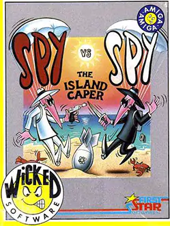 Portada de la descarga de Spy vs. Spy: The Island Caper