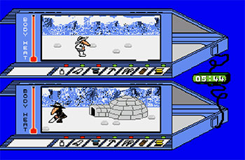 Pantallazo del juego online Spy vs. Spy III Arctic Antics (AMIGA)