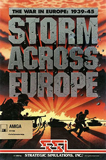 Carátula del juego Storm Across Europe (AMIGA)