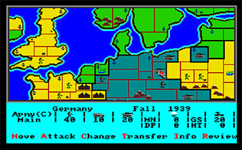 Pantallazo del juego online Storm Across Europe (AMIGA)