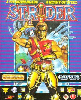 Carátula del juego Strider (AMIGA)