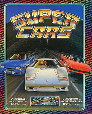 Carátula del juego Super Cars (AMIGA)