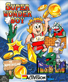 Carátula del juego Super Wonder Boy in Monster Land (AMIGA)