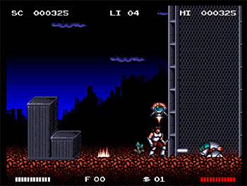 Pantallazo del juego online Switchblade II (AMIGA)