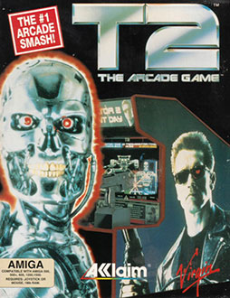Carátula del juego T2 The Arcade Game (AMIGA)
