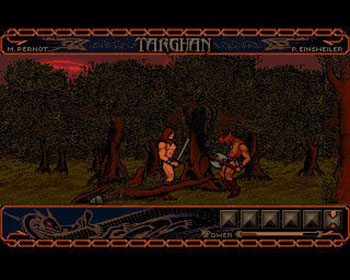 Pantallazo del juego online Targhan (AMIGA)