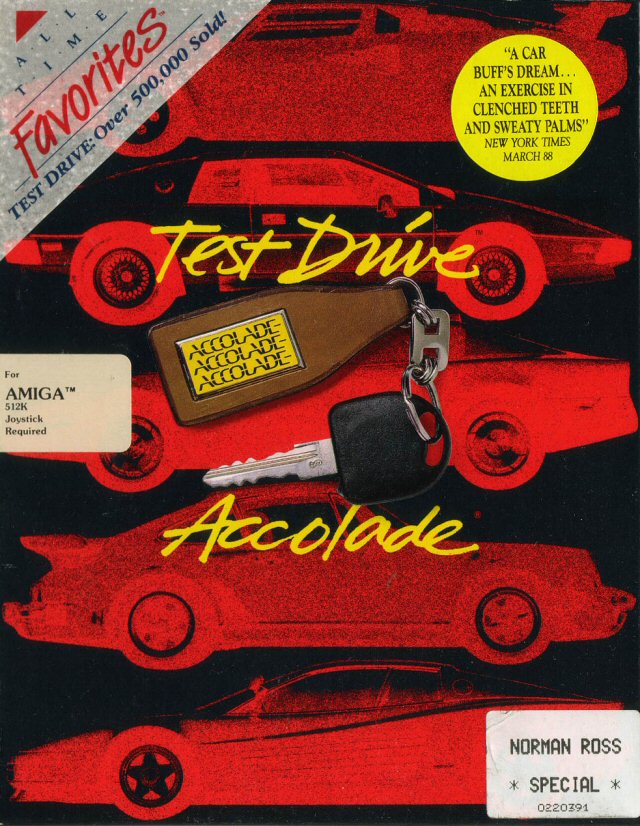 Juego online Test Drive (AMIGA) Juego online Test Drive (AMIGA)