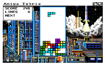 Pantallazo del juego online Tetris The Soviet Challenge (AMIGA)