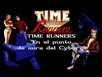 Carátula del juego Time Runners 12 En el Punto de Mira del Ciborg (AMIGA)