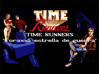 Carátula del juego Time Runners 14 Toraxid Estrella de Guerra (AMIGA)