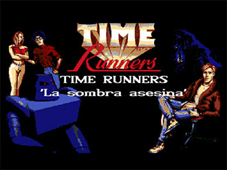 Carátula del juego Time Runners 18 La Sombra Asesina (AMIGA)