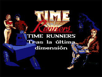 Carátula del juego Time Runners 24 Tras la Ultima Dimension (AMIGA)