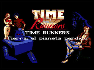 Carátula del juego Time Runners 25 Tierra El Planeta Perdido (AMIGA)