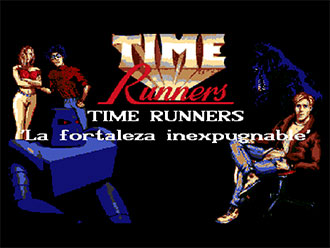 Carátula del juego Time Runners 08 La Fortaleza Inexpugnable (AMIGA)