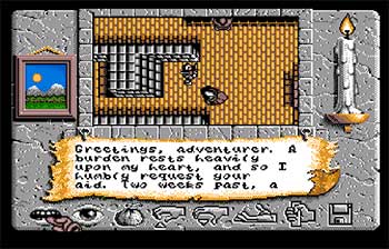 Pantallazo del juego online Times of Lore (AMIGA)