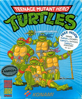 Juego online Teenage Mutant Hero Turtles (AMIGA) Juego online Teenage Mutant Hero Turtles (AMIGA)