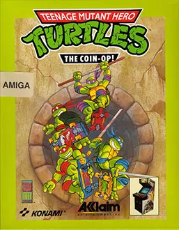 Portada de la descarga de Teenage Mutant Hero Turtles: The Coin-Op!