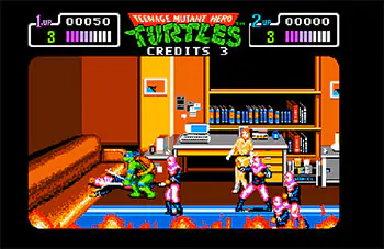 Imagen de la descarga de Teenage Mutant Hero Turtles: The Coin-Op!
