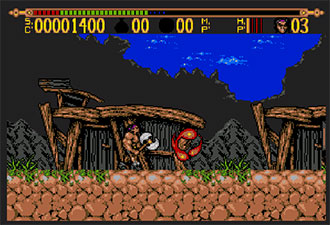 Pantallazo del juego online Torvak the Warrior (AMIGA)