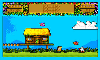 Pantallazo del juego online Treasure Island Dizzy (AMIGA)