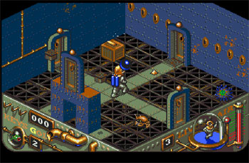 Pantallazo del juego online Treasure Trap (AMIGA)