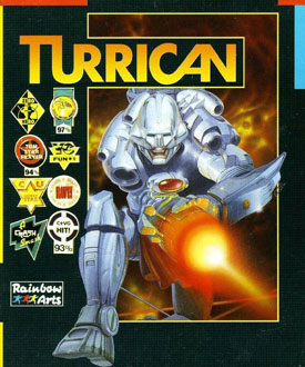 Carátula del juego Turrican (AMIGA)