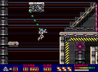 Pantallazo del juego online Turrican 3 (AMIGA)