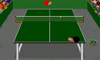 Pantallazo del juego online Turtle Table Tennis Simulation (AMIGA)