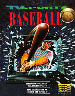 Carátula del juego TV Sports Baseball (AMIGA)