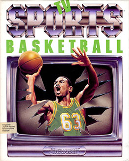 Carátula del juego TV Sports Basketball (AMIGA)