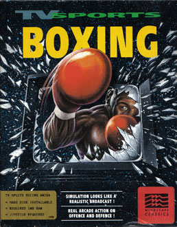 Carátula del juego TV Sports Boxing (AMIGA)