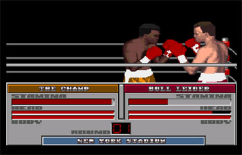 Pantallazo del juego online TV Sports Boxing (AMIGA)